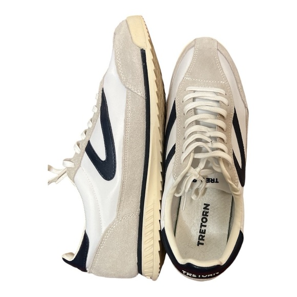 Tretorn Rawlins Retro Tennis Shoe SZ 10 - Picture 3 of 5